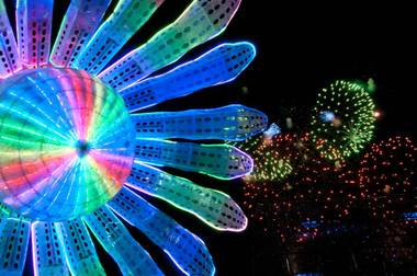 The third and final night of the 2012 Electric Daisy Carnival at Las Vegas Motor Speedway on Sunday, June 10,&nbsp;2012.